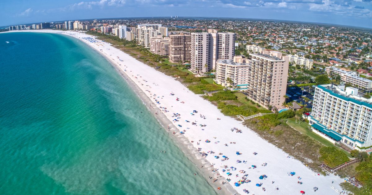 Aerial view of Marco Island